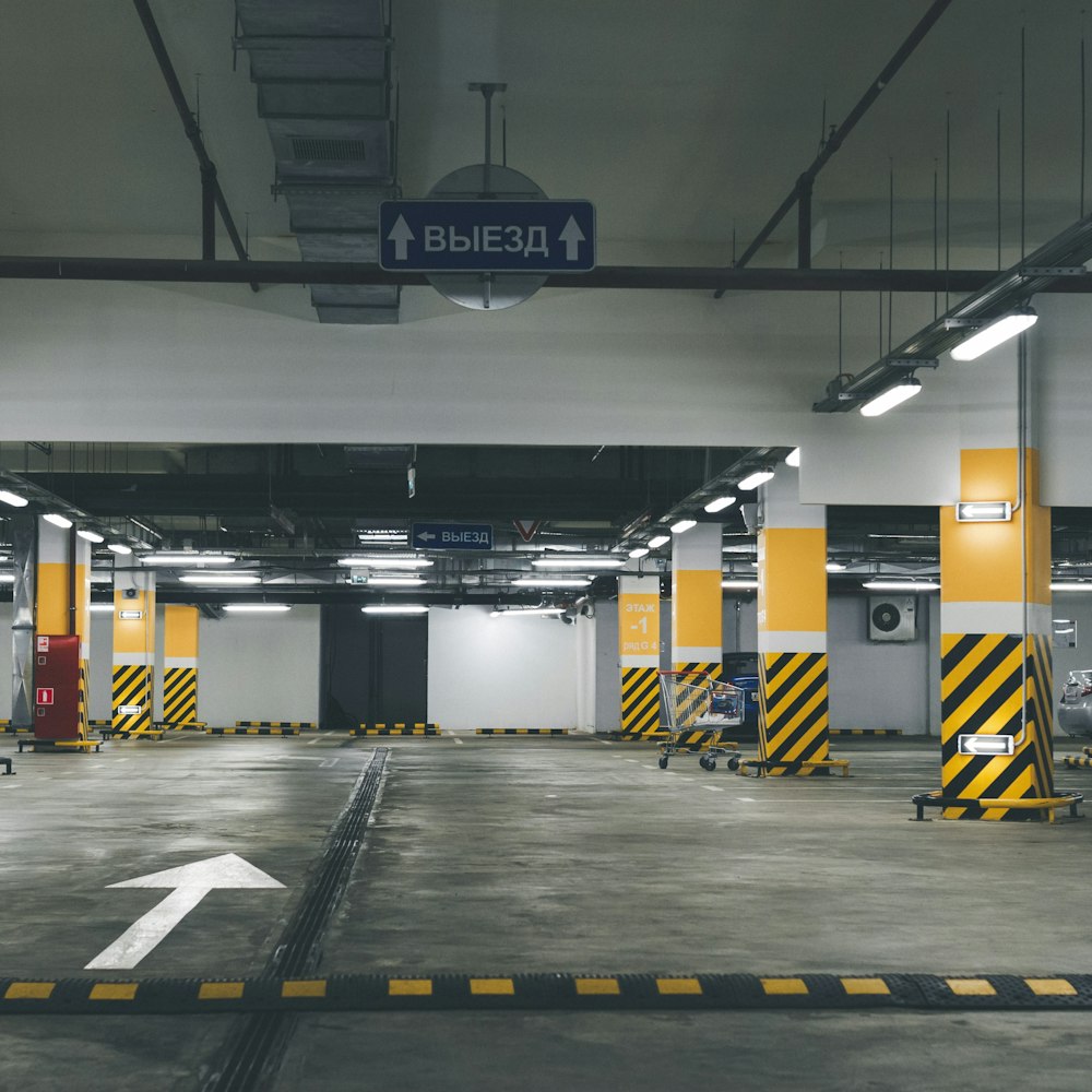 Industrial parking structure