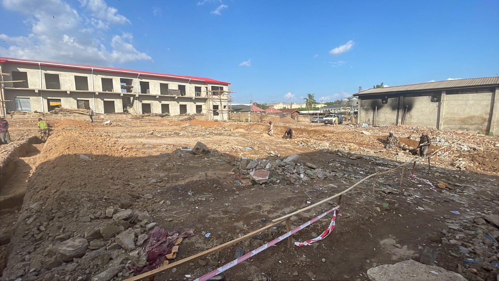 Oluyole Modern Market site, Ibadan