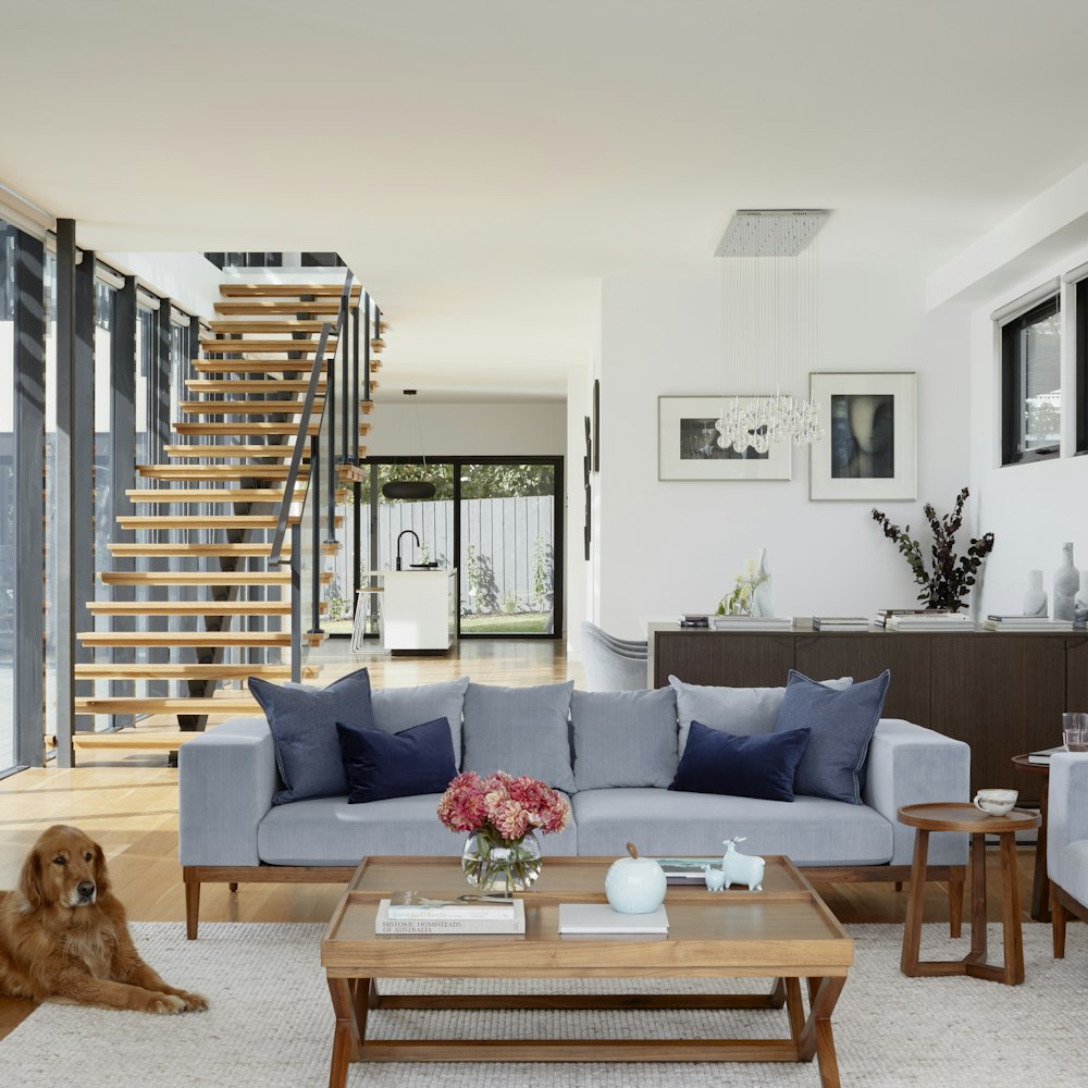 Residential interior at handover